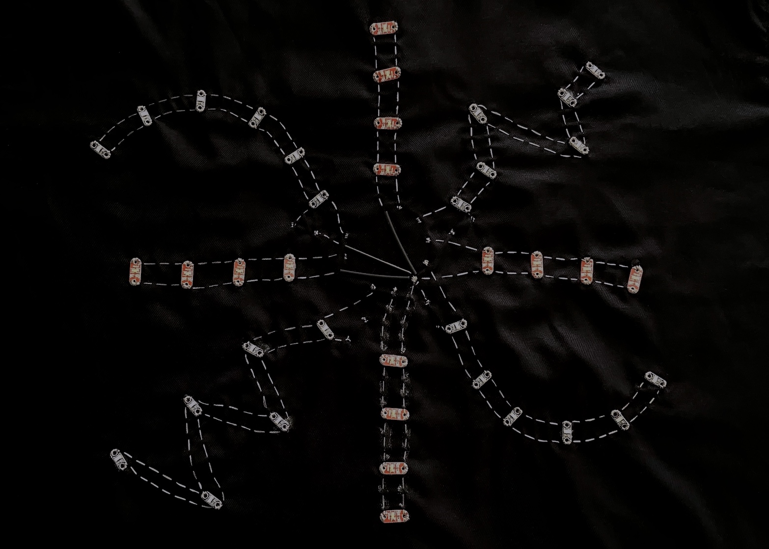 jacket close-up, lights off
