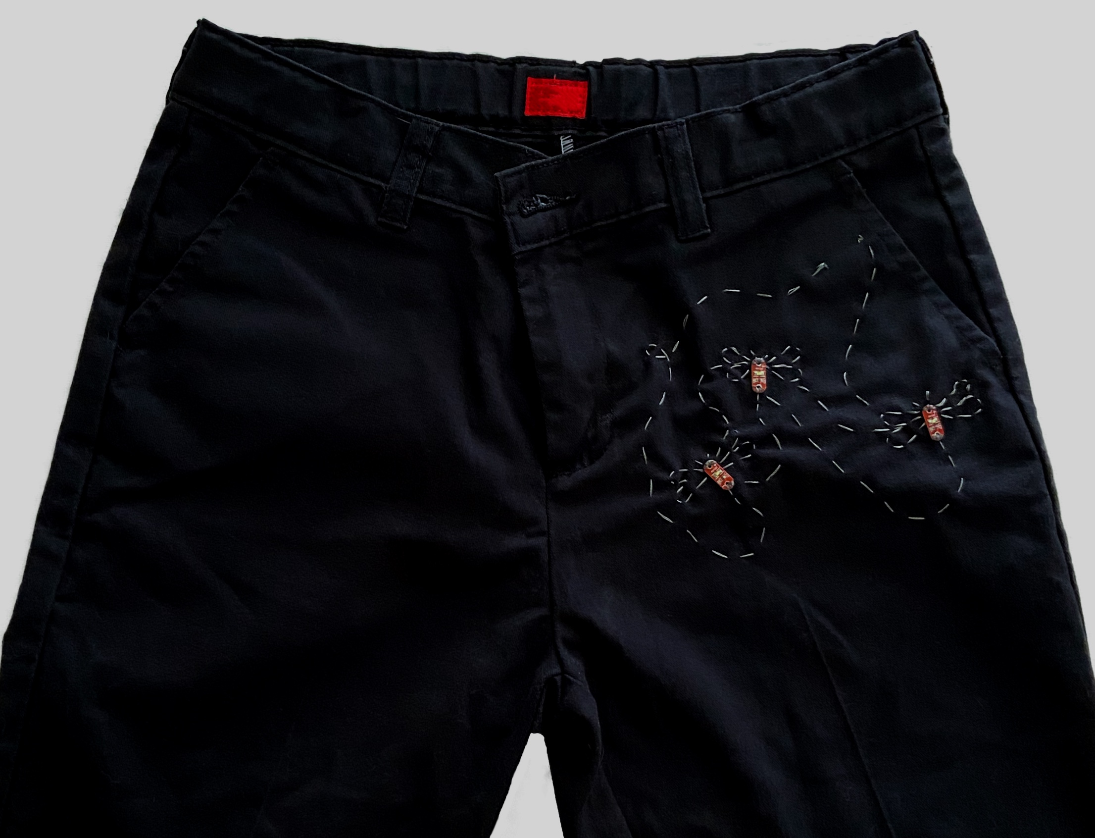 pants lights off